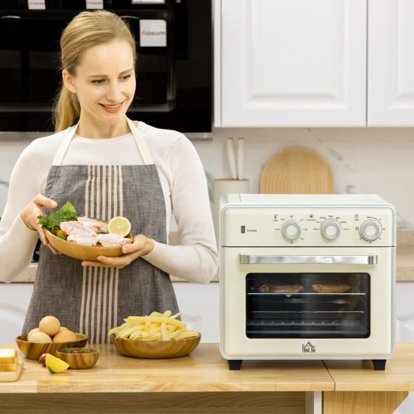 HOMCOM 7-in-1 Toaster Oven 4-Slice w/ 60-min Timer Adjustable Thermostat 1400W - Image 2