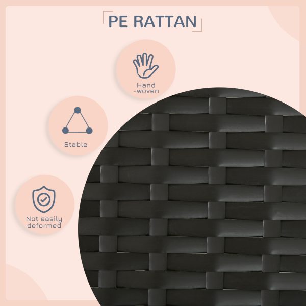 PawHut Extendable Rattan Dog House with Water-Resistant Roof, Cushion - Image 3