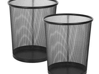 Vinsani 2pc Black Mesh Bin 1010404