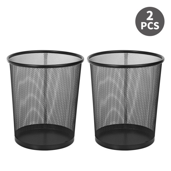 Vinsani 2pc Black Mesh Bin 1010404 - Image 4