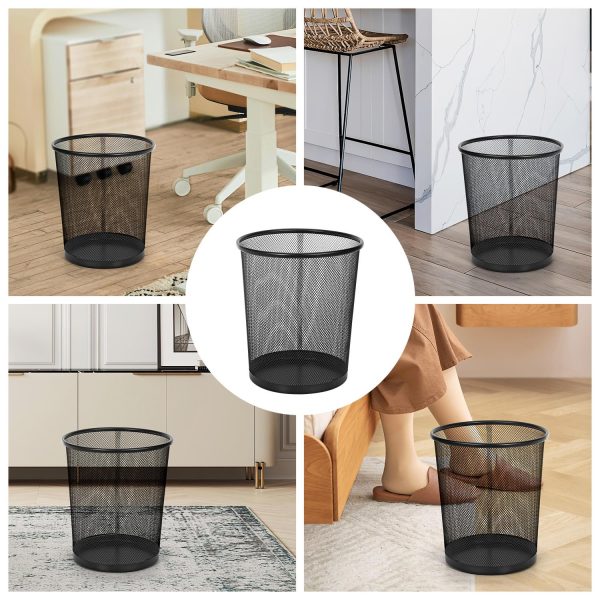 Vinsani 2pc Black Mesh Bin 1010404 - Image 8