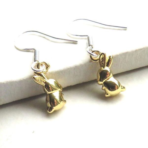 Bunny Rabbit Drop Earrings - Image 2