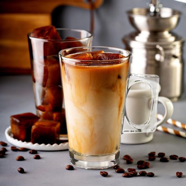 Vinsani Latte Glasses 6pcs 0006556 - Image 4