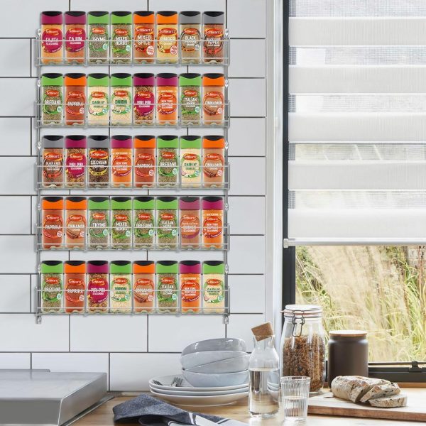 VINSANI 5 TIER HERB AND SPICE RACK 0008764 - Image 4