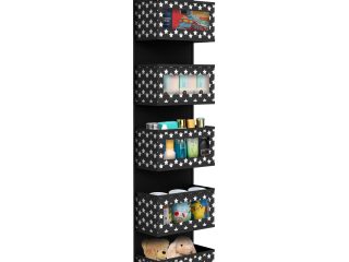VINSANI 5TIER BLACK HANGING ORGANISER 1010282