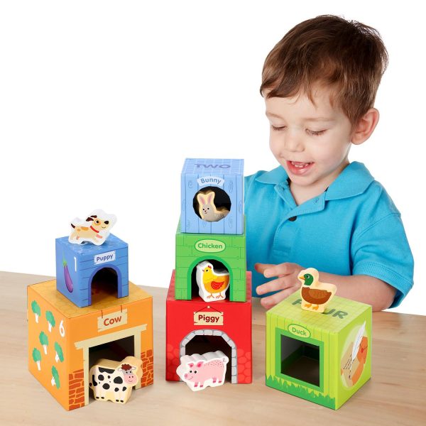 SOKA Stacking Cubes-6 Friends in Farm 0000269 - Image 8