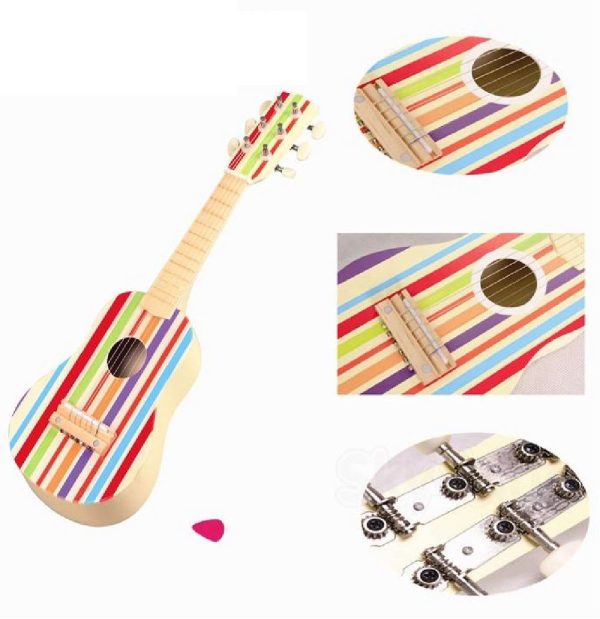 LELIN STRIPED GUITAR L20032