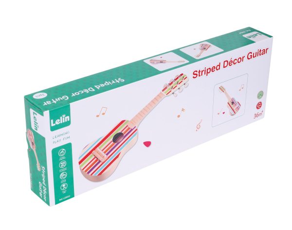 LELIN STRIPED GUITAR L20032 - Image 5