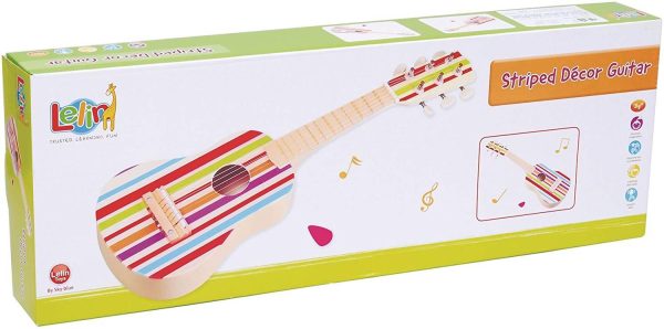 LELIN STRIPED GUITAR L20032 - Image 3