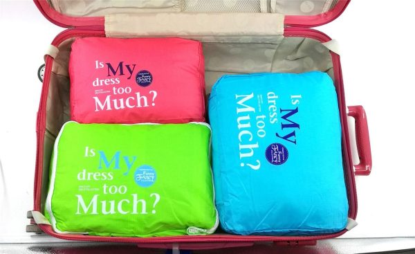 Vinsani [Green] 5PC Travel Essential Bag-in-Bag Travel Luggage Organizer Storage Handle Bag Pouch Set - Image 6