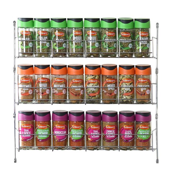 VINSANI 3 TIER HERB AND SPICE RACK 0008762