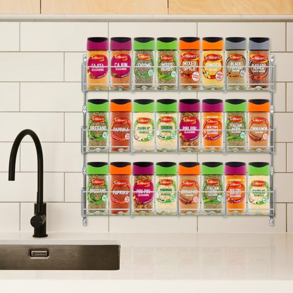 VINSANI 3 TIER HERB AND SPICE RACK 0008762 - Image 8