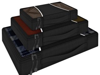 VINSANI 3PK PACKING CUBES BLK 0006428