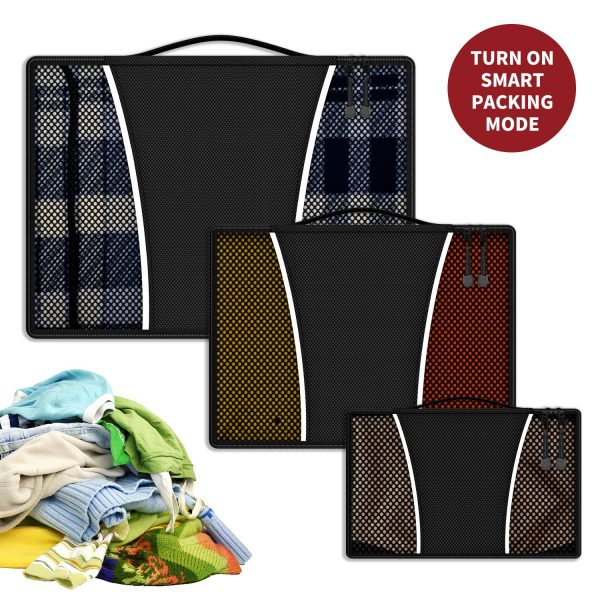 VINSANI 3PK PACKING CUBES BLK 0006428 - Image 3