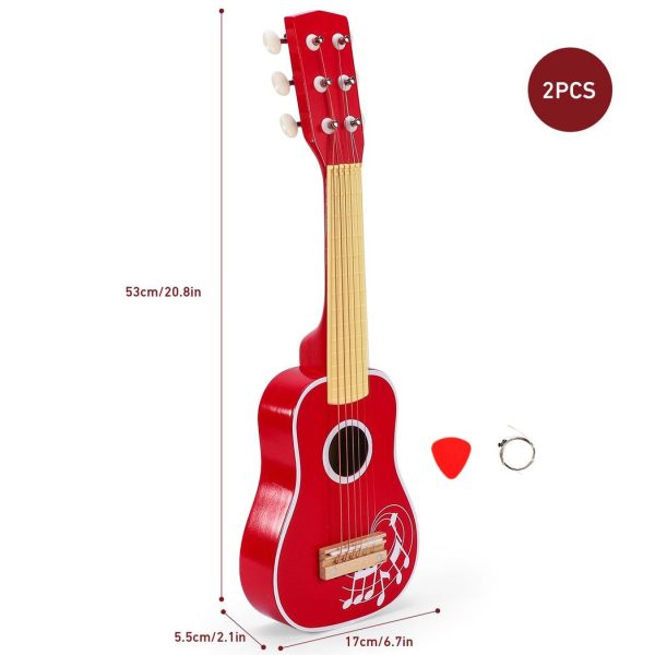 SOKA RED GUITAR 1010106 - Image 7