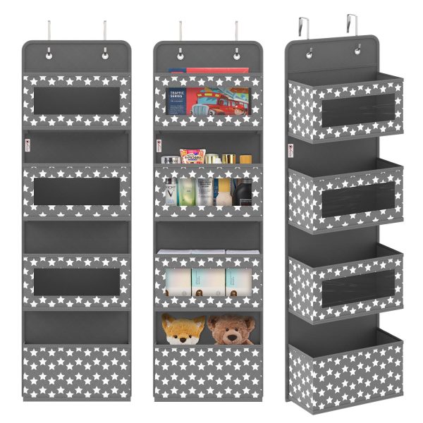VINSANI 4TIER DGREY HANGING ORGANISER 1010281 - Image 3