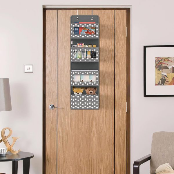 VINSANI 4TIER DGREY HANGING ORGANISER 1010281 - Image 5