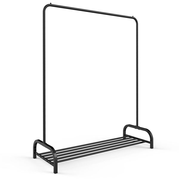 VINSANI BLACK CLOTHES RAIL AND SHOE RACK 0009555 x 2 - Image 4
