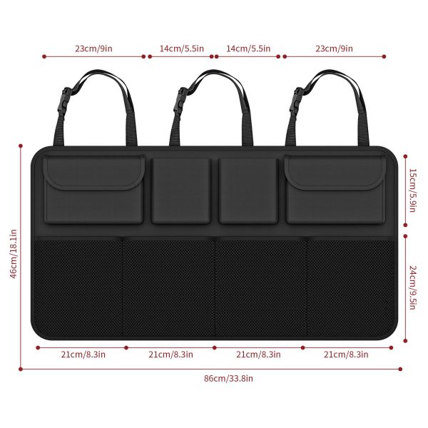 VINSANI DELUXE BOOT ORGANISER BLACK 1010258 - Image 3