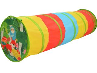 SOKA Play Tunnel Multicoloured Pop Up Jungle Indoor or Outdoor Garden Play Tents for Kids Childrens