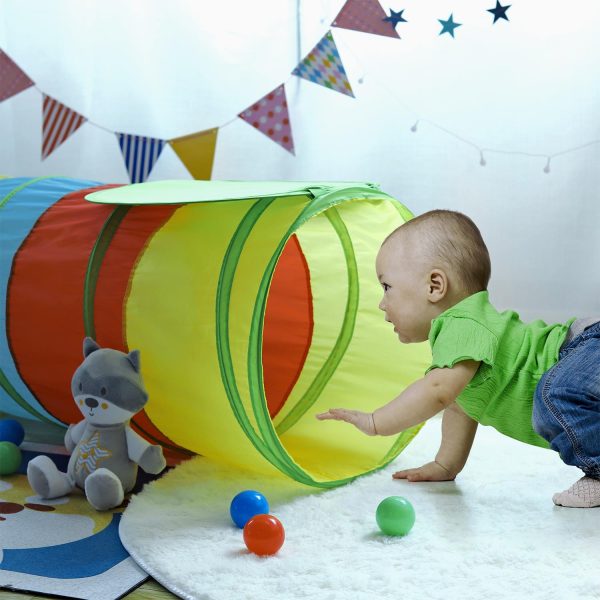 SOKA Play Tunnel Multicoloured Pop Up Jungle Indoor or Outdoor Garden Play Tents for Kids Childrens - Image 7