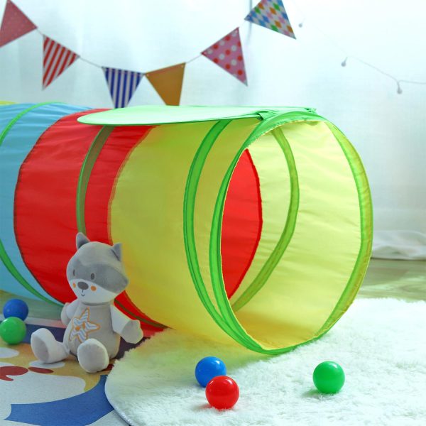 SOKA Play Tunnel Multicoloured Pop Up Jungle Indoor or Outdoor Garden Play Tents for Kids Childrens - Image 2