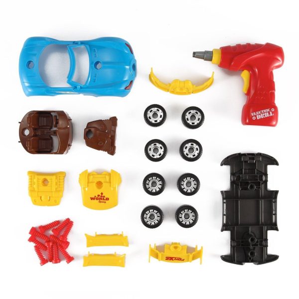 SOKA 30PC TAKE-A-PART CAR 0007619 x 2 - Image 4