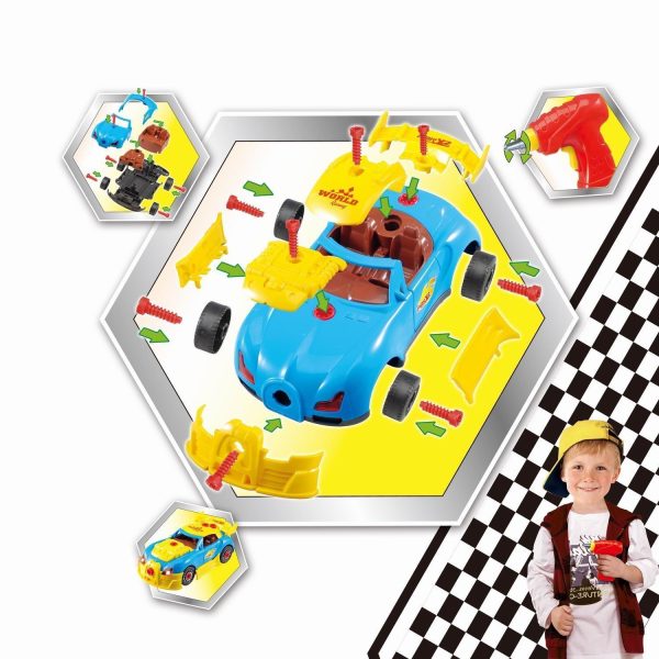 SOKA 30PC TAKE-A-PART CAR 0007619 x 2 - Image 5