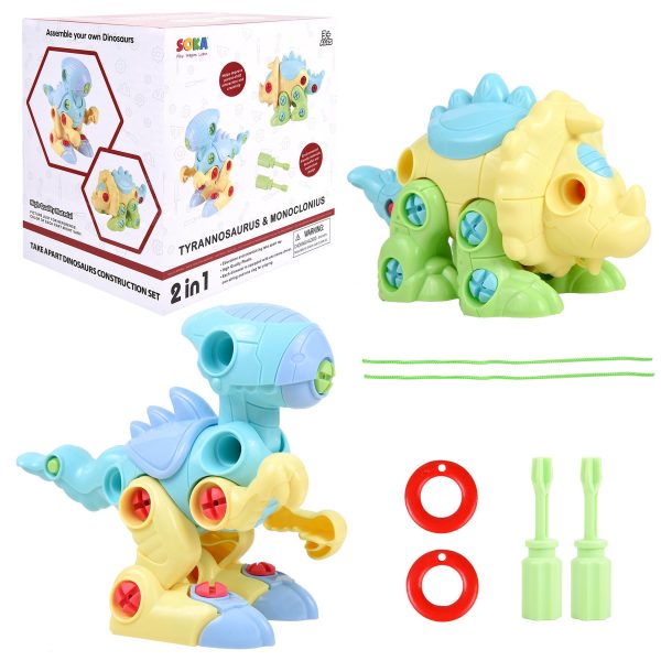 SOKA DIY Dino Blue and Yellow - 0009527