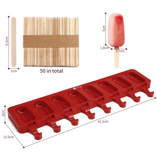 VINSANI 8 CAVITY ICE LOLLY MAKER 0000366 - Image 4
