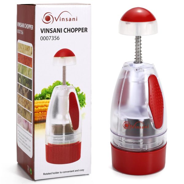 VINSANI RED/WHITE ONION CHOPPER 7356