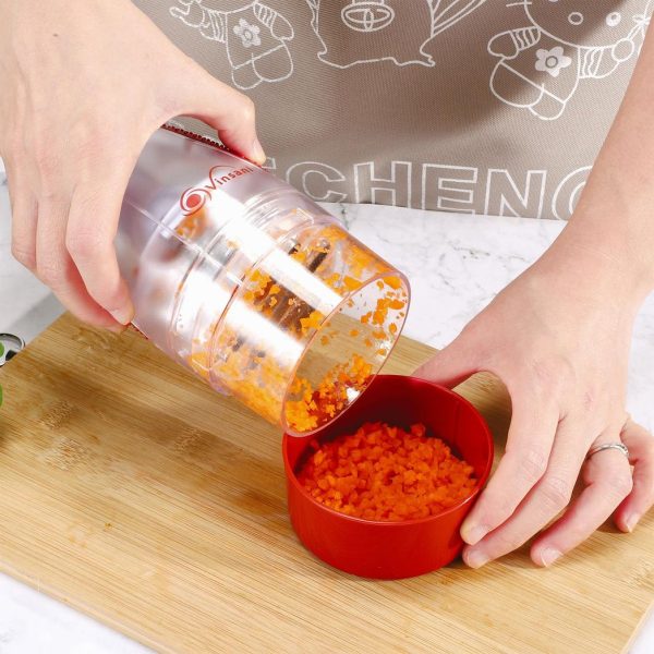 VINSANI RED/WHITE ONION CHOPPER 7356 - Image 6