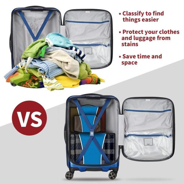 VINSANI 3PK PACKING CUBES BLU 0006427 - Image 4