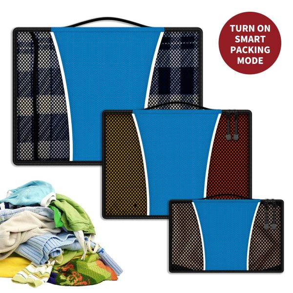 VINSANI 3PK PACKING CUBES BLU 0006427 - Image 7