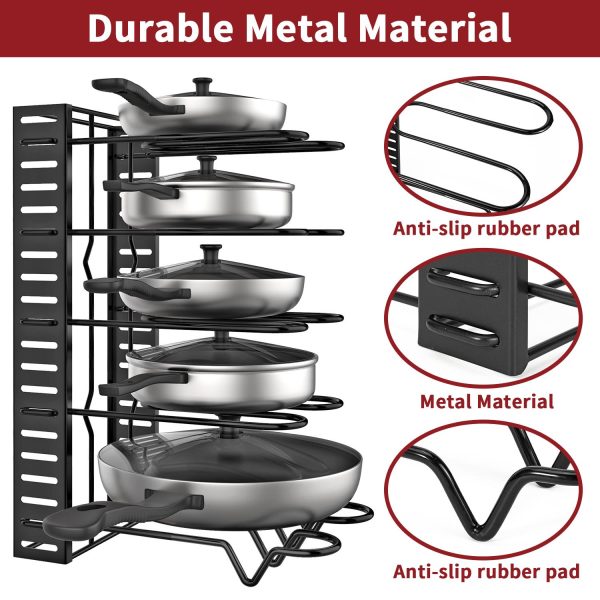 VINSANI PAN RACK BLACK 1010246