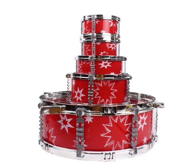 SOKA DRUM SET RED 0004865 - Image 5