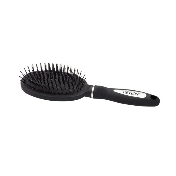 Revlon Essentials Detangle & Smooth Hair Brush - BLACK - Image 3
