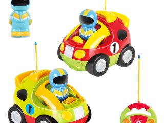 SOKA My First Remote Controlled Car for Toddlers with Light and Sound Toy car Birthday Gift Present for Boys Girls
