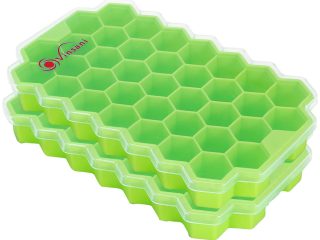 VINSANI 2 PACK ICE CUBE TRAY HEXAGON