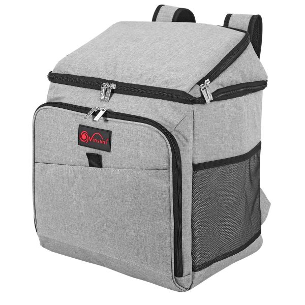 VINSANI 26L GREY BACKPACK COOLER BAG 1010125