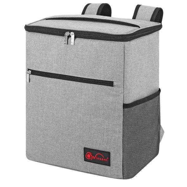 VINSANI 24L GREY BACKPACK COOLER BAG 1010124