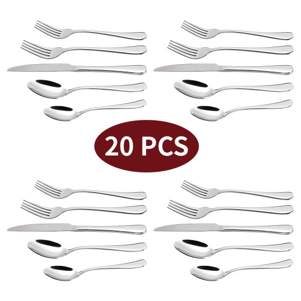 Vinsani 20pcs SS Cutlery Set 0010001 - Image 7