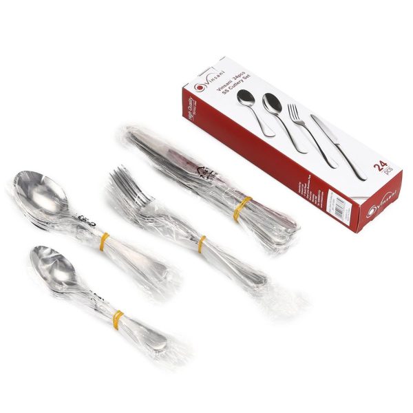 Vinsani 24pcs SS Cutlery Set 0010000 - Image 6