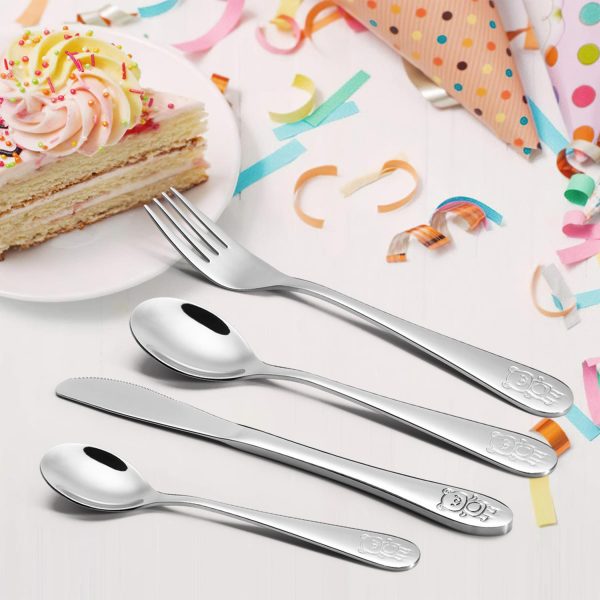 Vinsani 4pcs Jungle Kids Cutlery Set 0010002 - Image 4