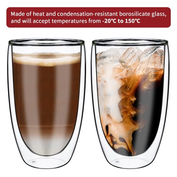 VINSANI DOUBLE WALL GLASSES EDGY 1010067 - Image 8
