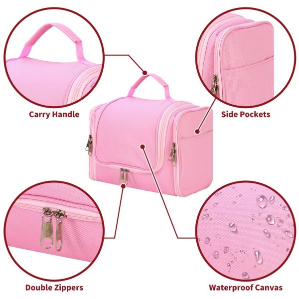 VINSANI TOILETRY BAG PINK 1010186 - Image 7