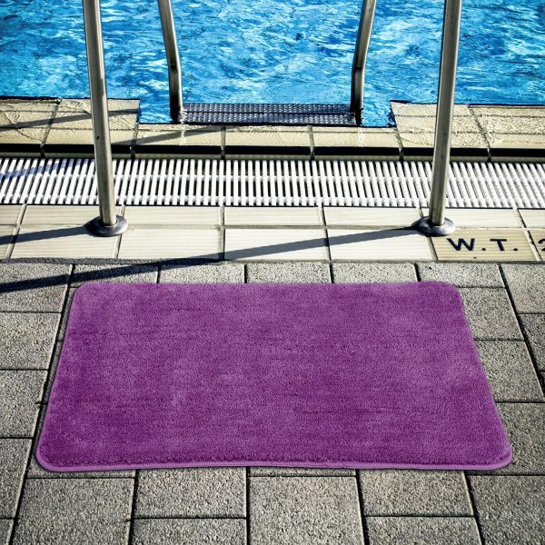 VINSANI BATH MAT 50X80cm PURPLE 1010163 - Image 7