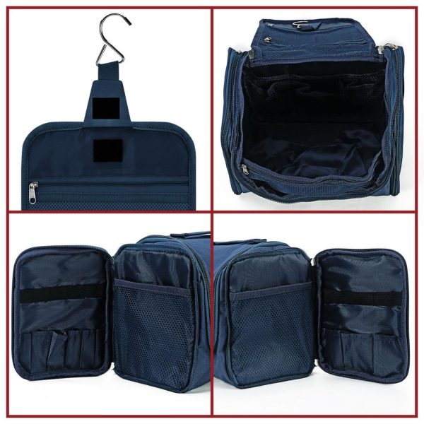 VINSANI TOILETRY BAG NAVY 1010179 - Image 2