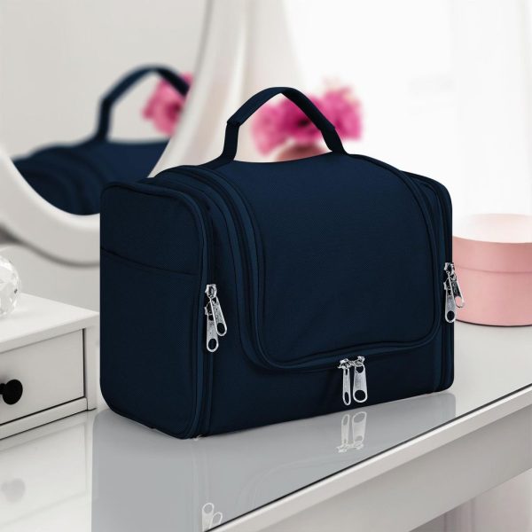 VINSANI TOILETRY BAG NAVY 1010179 - Image 7