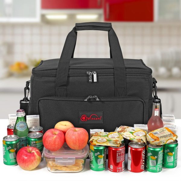 VINSANI 24L BLACK COOLER BAG 1010119 - Image 2
